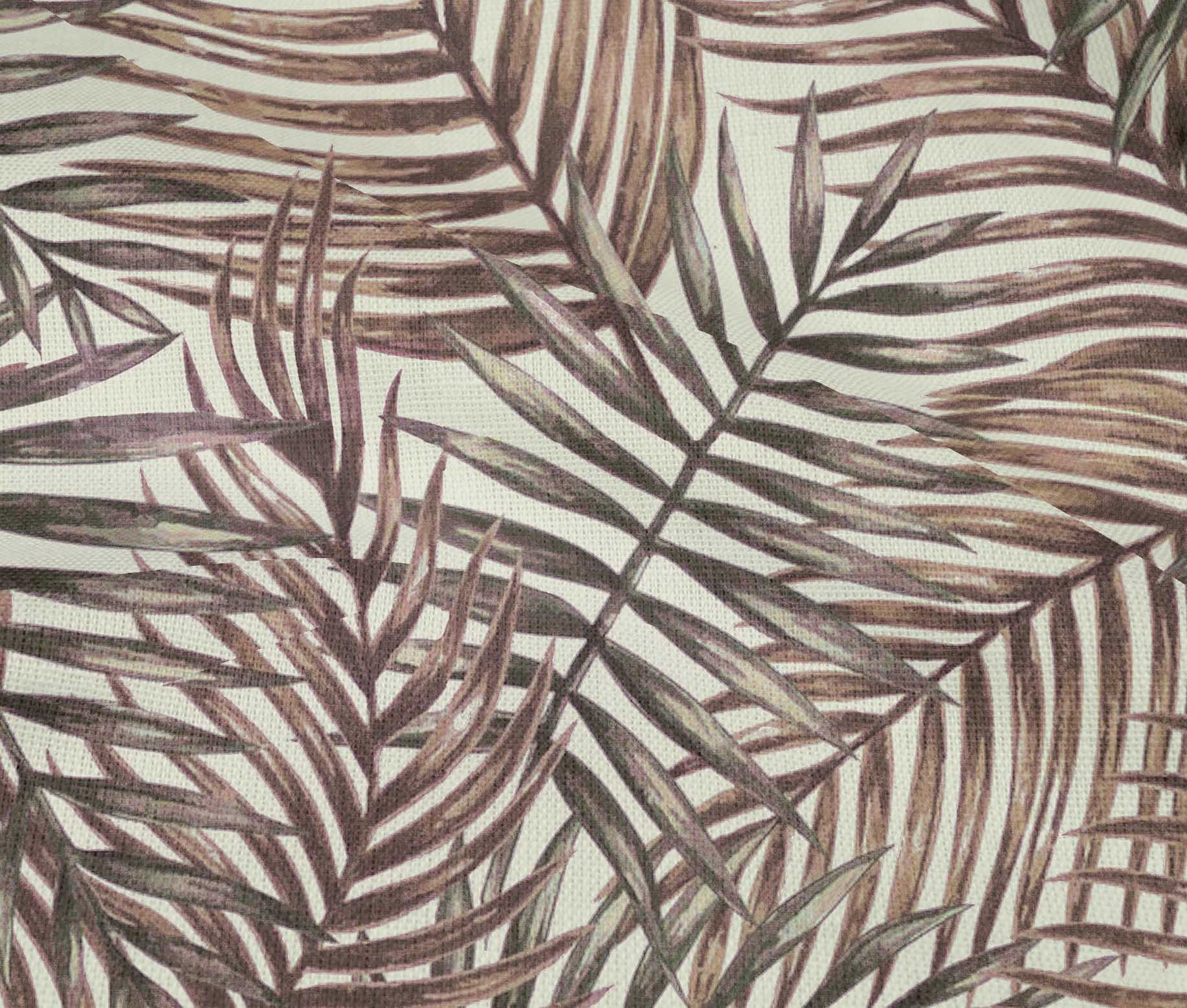oneOone Cotton Flex Beige Fabric Leaves Quilting Supplies Print Sewing Fabric By The Yard 40 Inch Wide