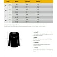 thumbnail image 2 of TWZH Women Stars Print V Neckline Buttons Ruching Tunic Top, 2 of 3
