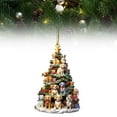 BAOQIN Halloween New Products！ Christmas Tree shape Bookshelf Pendant