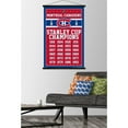 thumbnail image 2 of NHL Montreal Canadiens Champions 13 Wall Poster with Wooden Magnetic Frame, 22.375" x 34", 2 of 3