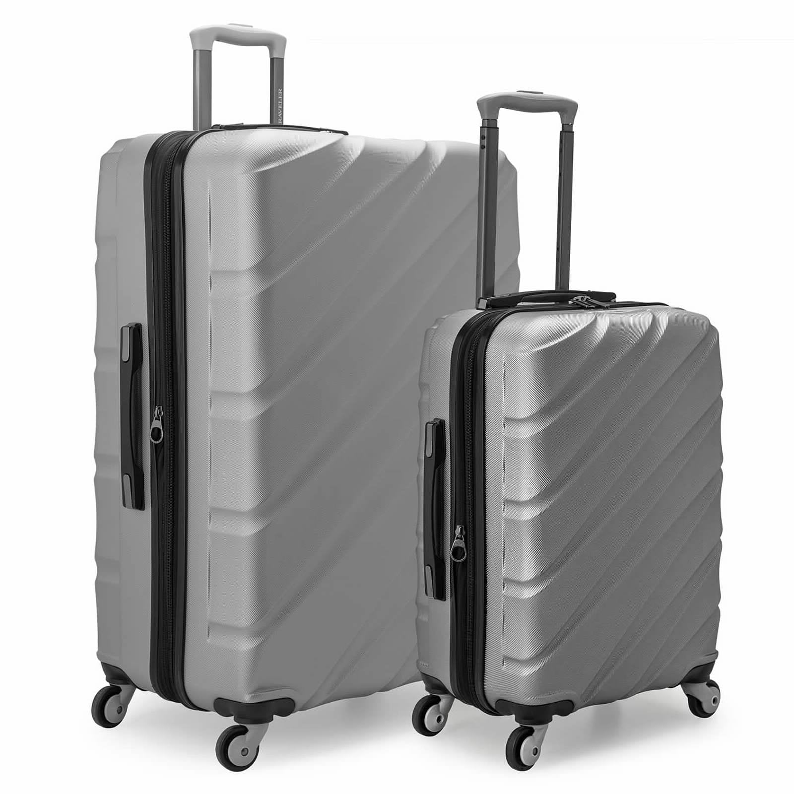 U.S. Traveler Gilmore 2Piece Expandable Hardside 4Wheel Spinner