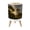 Color 2, variant on Small Trash Can with Lid Serene Pine Forest Landscape Golden Sunset Dramatic Light Misty 1.8 Gallon Dog Proof Trash Can Round Garbage Can Waste Bin Wastebasket for Bathroom Bedroom Living Room