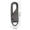 thumbnail image 5 of Walbest 5/10/20 Pieces Replacement Zipper Pull Head, Zipper Metal Puller Slider Zipper Extender Handle Mend Fixer for Suitcases Luggage Backpacks Purses Handbags Jacket Coat Boots, 5 of 7