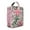 Pink-8, variant on Floral Hawaiian Print Jungle Leaves Insulated Lunch Bag Tropical Floral Hawaiian Print Jungle Leaves Exotic Floral Summer Beach Hawaiian Hibiscus Botanical Jungle Leaves Summer Tropical Boho Resort T