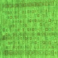thumbnail image 1 of Ahgly Company Indoor Square Abstract Green Contemporary Area Rugs, 5' Square, 1 of 1