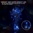thumbnail image 5 of 12 Pack Led Fairy Lights Battery Operated String Lights Waterproof Silver Wire 7 Feet 20 Led Firefly Starry Moon Lights for DIY Wedding Party Bedroom Patio Christmas (12 Pack, Blue & White), 5 of 14