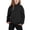 Black, variant on Toddler Kids Girls Sweatsuit Set Cute Hooded Hooded Sweatshirt Pants Solid Color Casual Two Piece Outfit With Pockets Casual Outfits Sets 3-4 Years