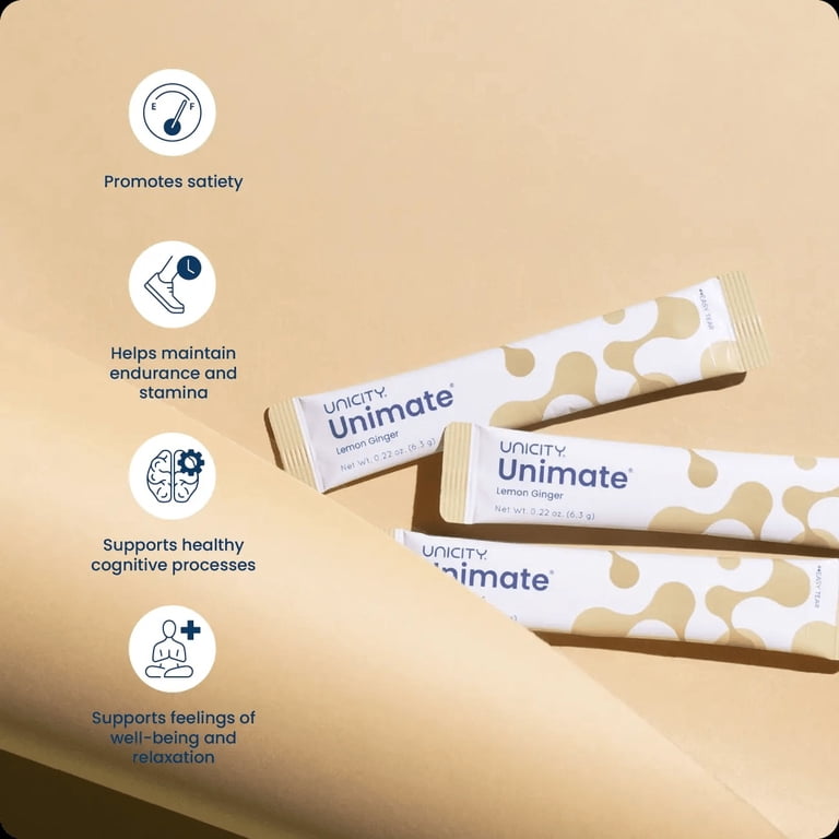 Unicity Balance Energy Bundle – Lemon + Ginger (2 Boxes, 30