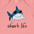 thumbnail image 4 of Inktastic Shark Life Fun Shark with Sunglasses Boys or Girls Baby Bodysuit, 4 of 5