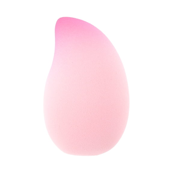 Unique Bargains 1 Pc Gradient Mango Face Makeup Sponge for Bedrooms Pink Hydrophilic Polyurethane