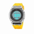 thumbnail image 2 of Reloj de Hombre Digital Steiner Traslúcido 5 Atm Wateresist Amarillo, 2 of 4