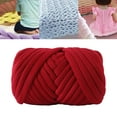 thumbnail image 6 of GUOOL Thick Chunky Yarn Bulky Giant Yarn Hand Crocheted DIY Filling Crocheting Weight Yarn Bulky Yarn for Craft Pillows Cushion Hats Red, 6 of 9