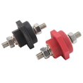 thumbnail image 3 of Battery Terminal Connector DC12V 3/8 in Terminal Post Battery Cable Bulkhead Connectors for Cars RVs Ships, 3 of 5