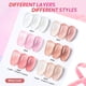 thumbnail image 2 of Set de esmaltes de uñas Beetles Jelly Gel, 6 colores, 7,5 ml, 2 of 6