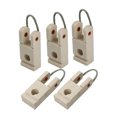 thumbnail image 2 of Piano Parts Accessories Wooden Keyboard Damper Flange Khaki, 2 of 7