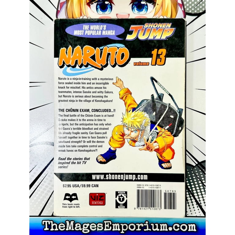 Naruto Naruto, Vol. 13, Book 13, (Paperback) - Walmart.com