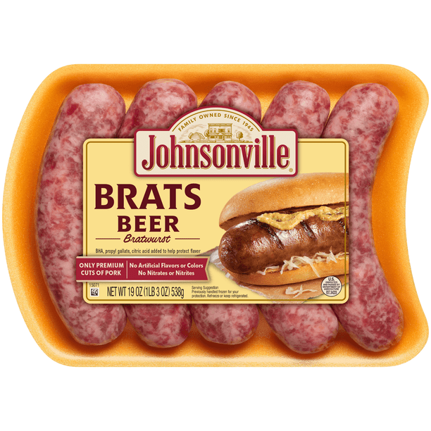 traeger johnsonville brats