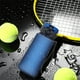 thumbnail image 4 of Botella de agua deportiva a prueba de fugas de plástico de 400 ml | Mango de boca ancha Gimnasio Fitness Yoga Space Cup | Tapa segura, diseño portátil, agarre ergonómico, rojo/negro/verde/azul, 4 of 6