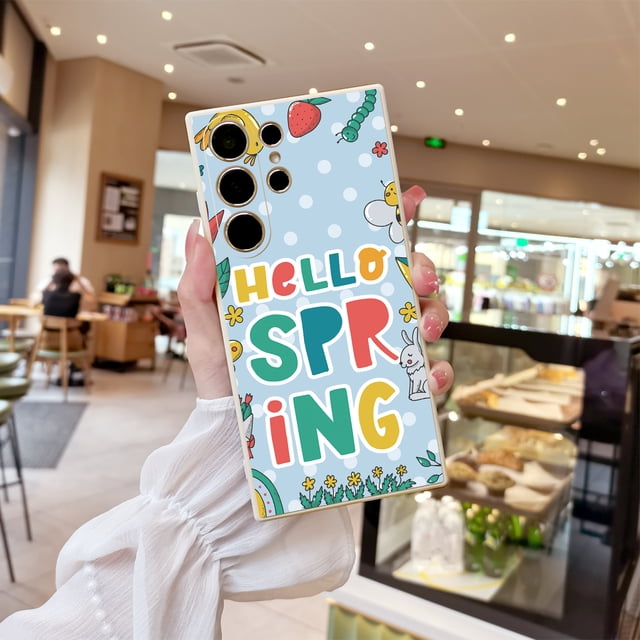 Exprese su estilo con esta moderna funda de goma TPU con estampado de dibujos animados, perfecta para la serie iPhone