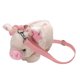 thumbnail image 1 of 1 bolso de peluche para estudiantes, bandolera para exteriores, diseño de cerdo de peluche, bolsa de almacenamiento., 1 of 8
