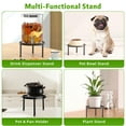 thumbnail image 2 of 5-Pack Metal Plant Stand for Indoor Outdoor, Heavy Duty Flower Pot Stands for Multiple Plant, Anti-Rust Iron Plant Pot Shelf for Patio Balcony Garden Home Decor, 2 of 7