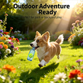 thumbnail image 6 of Pet Rubber Bottle Toy with Tennis Ball Bite-resistant Dog Squeak Grinding Teeth, 6 of 9