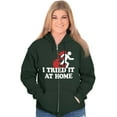 thumbnail image 3 of Tried It Home Nerd Science Project Zip Up Hoodie Men's Women's Brisco Brands L, 3 of 5