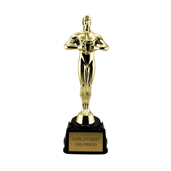 LEMONSODA World's Best Trophy 10.5 Inch (World's Best Girlfriend)