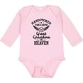 thumbnail image 3 of Inktastic Handpicked for Earth by My Great Grandma in Heaven Boys or Girls Long Sleeve Baby Bodysuit, 3 of 5