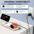 thumbnail image 5 of Wireless Charging Station for iPhone, 3 in 1 Foldable Charger for Apple Watch and AirPods, 5 of 10