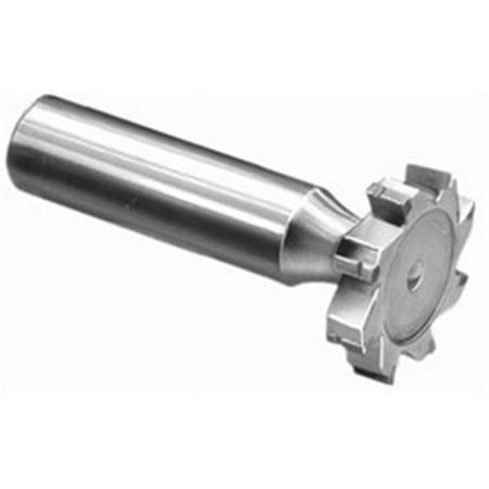 

1.38 in. dia. x 0.34 in. Carbide Tipped Keyseat Cutter for Steel - Straight Tooth