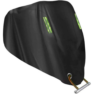 Motorcycle Cover for Kawasaki Eliminator 450, Outdoor Motorcycle Protective Cover, Motorbike Cover with 2 Reflective Strips, Protection from Sun, Rain and Snow