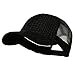 thumbnail image 3 of Straw Trucker Cap - Black OSFM, 3 of 4