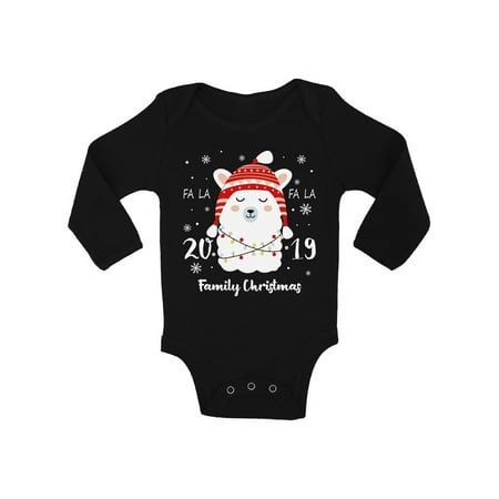 

Awkward Styles Ugly Christmas Baby Outfit Bodysuit Xmas Lama Baby Romper