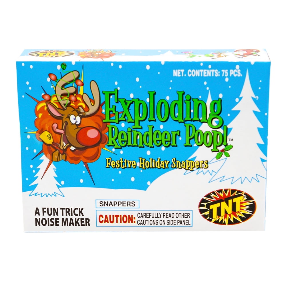TNT Fireworks, Reindeer Poop, Holiday Pop-its, Snappers, Any Occasion