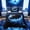 Black Blue 02, variant on Feelyou Lightning Baseball Queen Comforter Set for Boys, Sport Ball Comforter Sets Queen, Blue Black, Blue Reversible, 3 Pieces, 1 Comforter and 2 Pillowcases