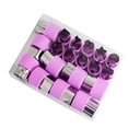 thumbnail image 3 of 20Pcs Vegetables Fruits Cutter Molds Stainless Steel Cutting Tools for Cake Biscuit (Purple), 3 of 8