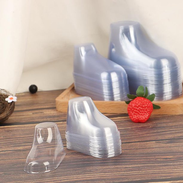 20pcs Clear Plastic Baby Feet Display Baby Booties Shoes Socks Showcase zhangyuxiang LED