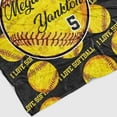 thumbnail image 3 of Lazaofficial Softball Blanket, Softball Blankets And Throws, Softball Blankets For Girls, Softball Blankets For Adults, Sport Blanket, 3 of 8