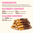 thumbnail image 4 of Puddonio Chicken, Duck & Liver with Rawhide Dog Treats, 21.16oz, 5 Inch, 4 of 10