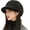 Dark Grey, variant on Women's Colorful Handmade Crochet Beanie Tassel Ear Flaps Knit Hat Slouchy Beanies Winter Soft Warm Ski Cap