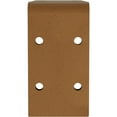thumbnail image 3 of Ekena Millwork 2"W x 6"D x 3 3/4"H Embrey Steel Bracket, Hammered Copper, 3 of 12