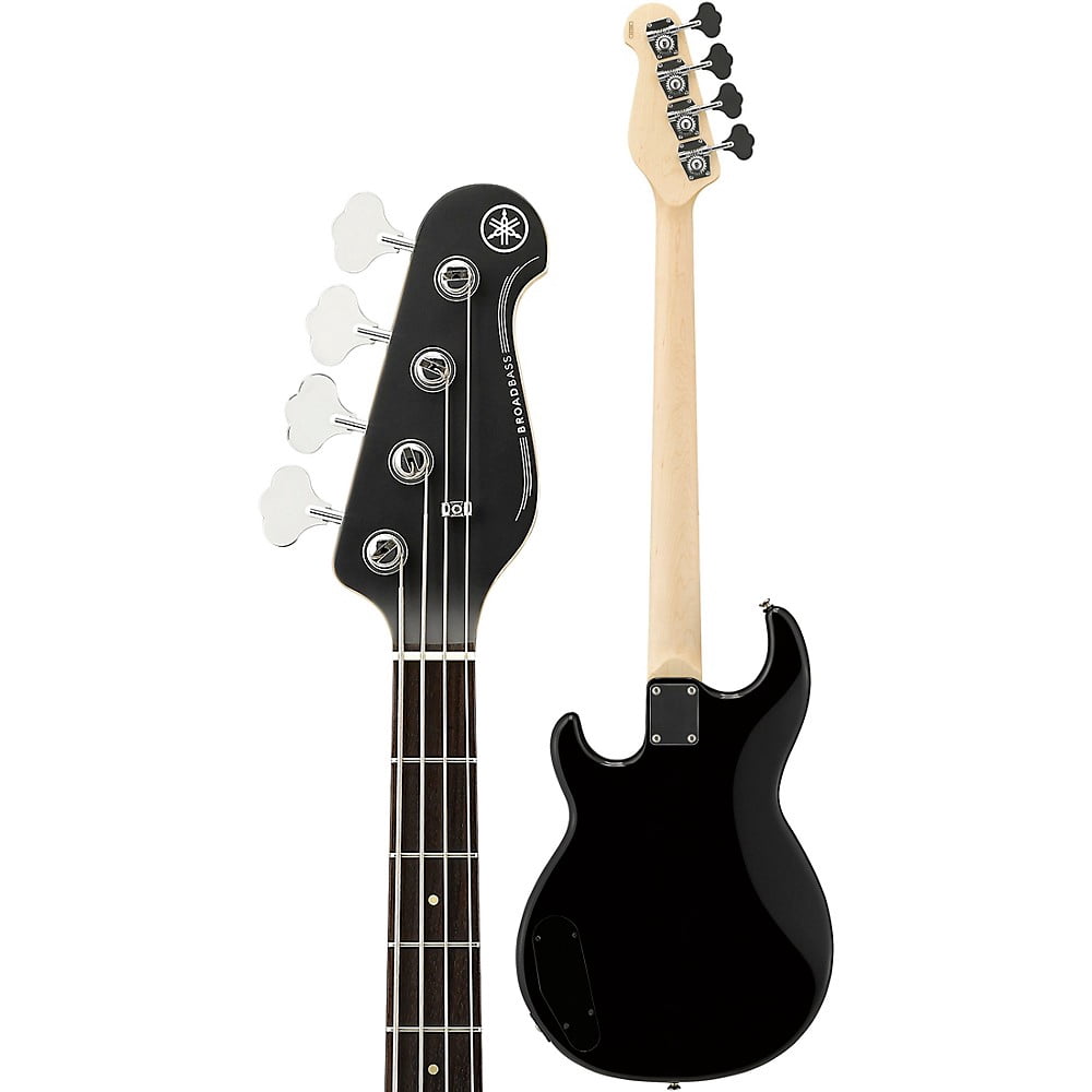Yamaha BB234 Electric Bass Guitar, Black with White Pickguard