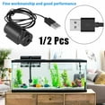 thumbnail image 4 of 2x Mini Aquarium Supplies Pumping Water Fish Tank Fountain USB Submersible Pump, 4 of 8