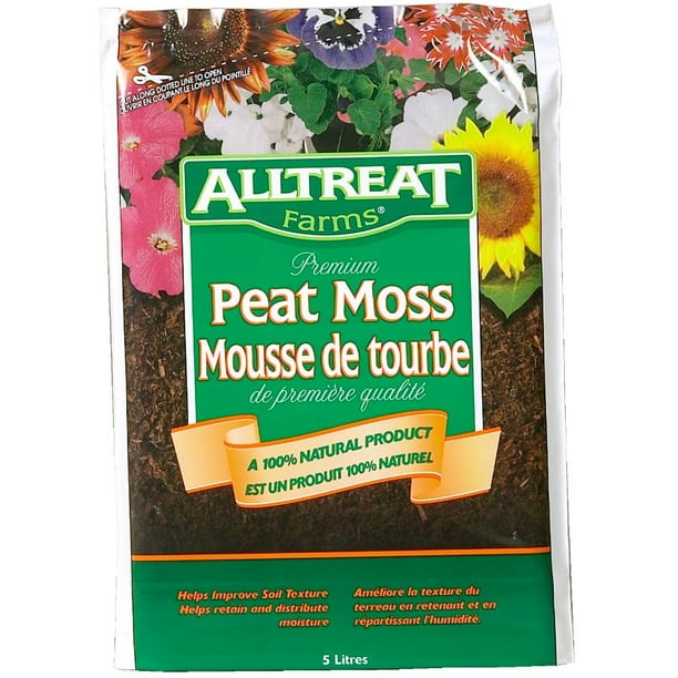 5L Non Compressed Peat Moss Walmart