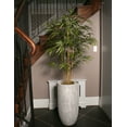 thumbnail image 2 of Artificial Faux Bamboo Tree 59" Fake Plant with Planter, 2 of 3