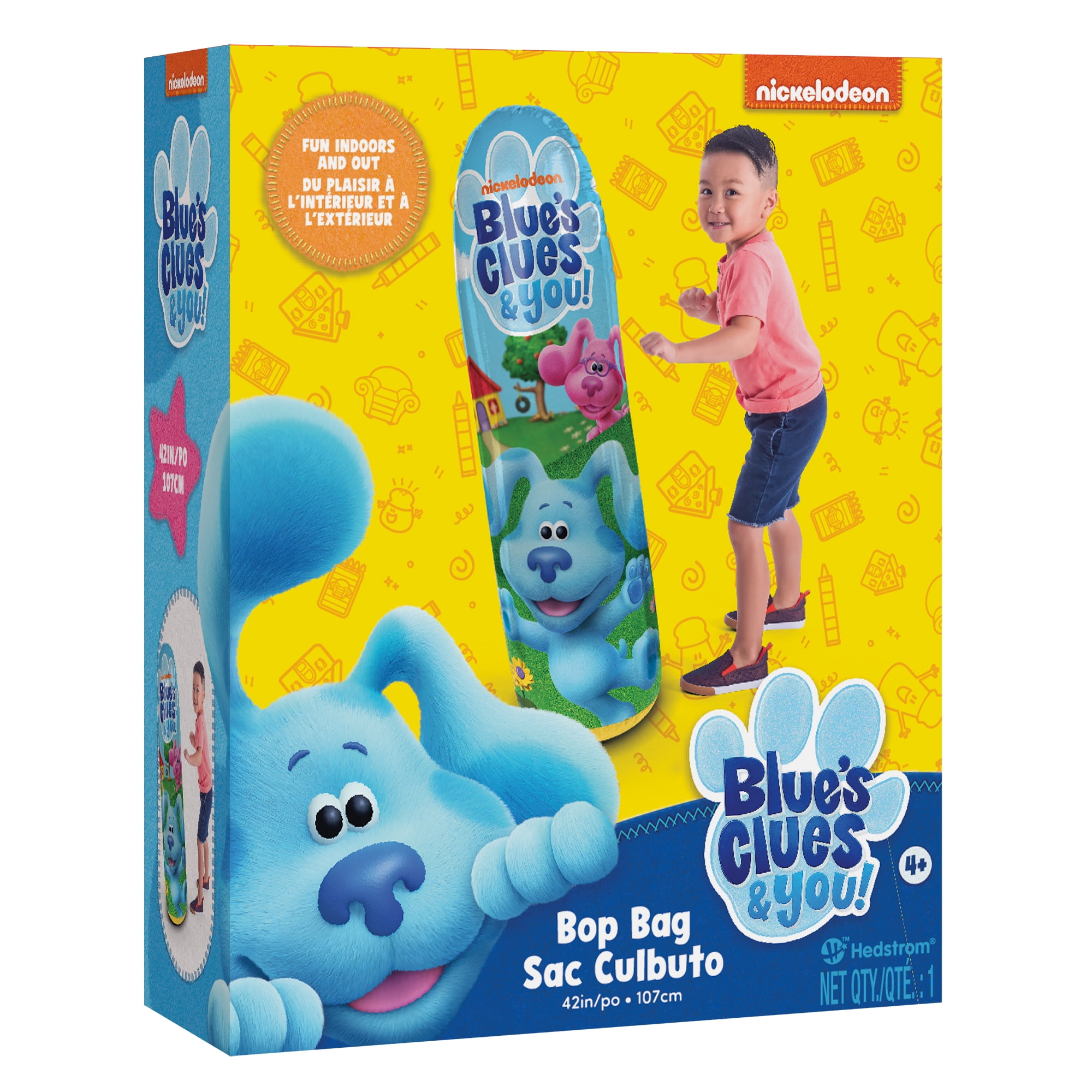 Hedstrom 42" Blues Clues and You Bop Bag Toy  (图2) Hedstrom 42" Blues Clues and You Bop Bag Toy  (图2)
