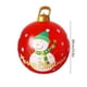 thumbnail image 2 of Bola inflable de Navidad con brillo impermeable, bola de ambiente gigante de 60cm, jardín de casa, 2 of 6