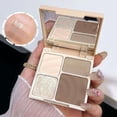 thumbnail image 1 of SculptPro 4-Color Contouring Makeup Palette, All-in-One Face Kit with Foundation, Highlighter, & Nose Shadow for Sculpting & Defining, 2 Styles, 1 of 8