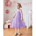 thumbnail image 3 of Arshiner Easter Dress Girls Party Wedding Fancy Toddler Summer Princess Tulle Twirly Sparkly Sundress, 3 of 6